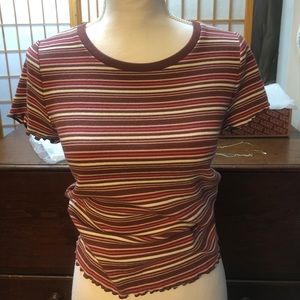 Aero basics striped tee